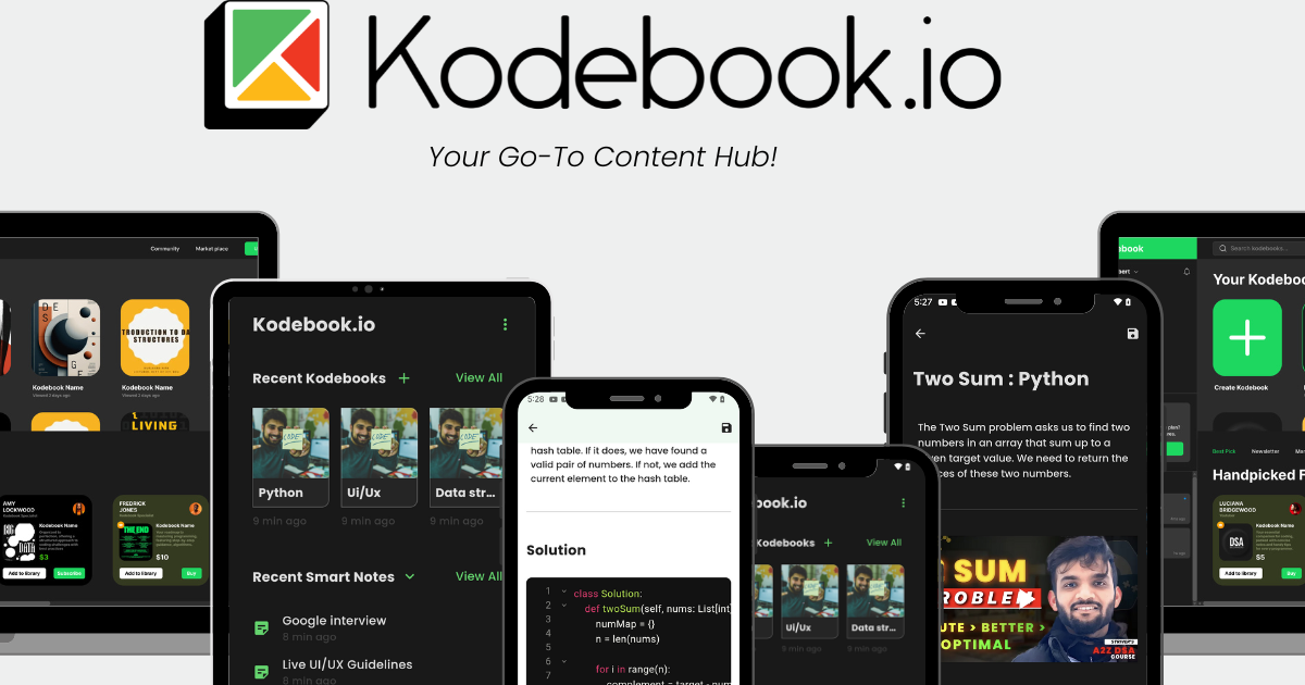 Kodebook Banner